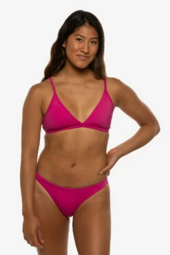 Angela Bikini Bottom - Jazzy -JOLYN Sales Swim Bottoms Angela Solid Jazzy Front Liz 052422