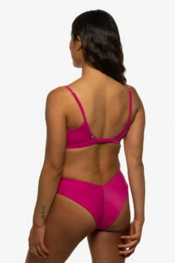 Christina Bikini Bottom - Jazzy -JOLYN Sales Swim Bottoms Christina Solid Jazzy Side Liz 052422