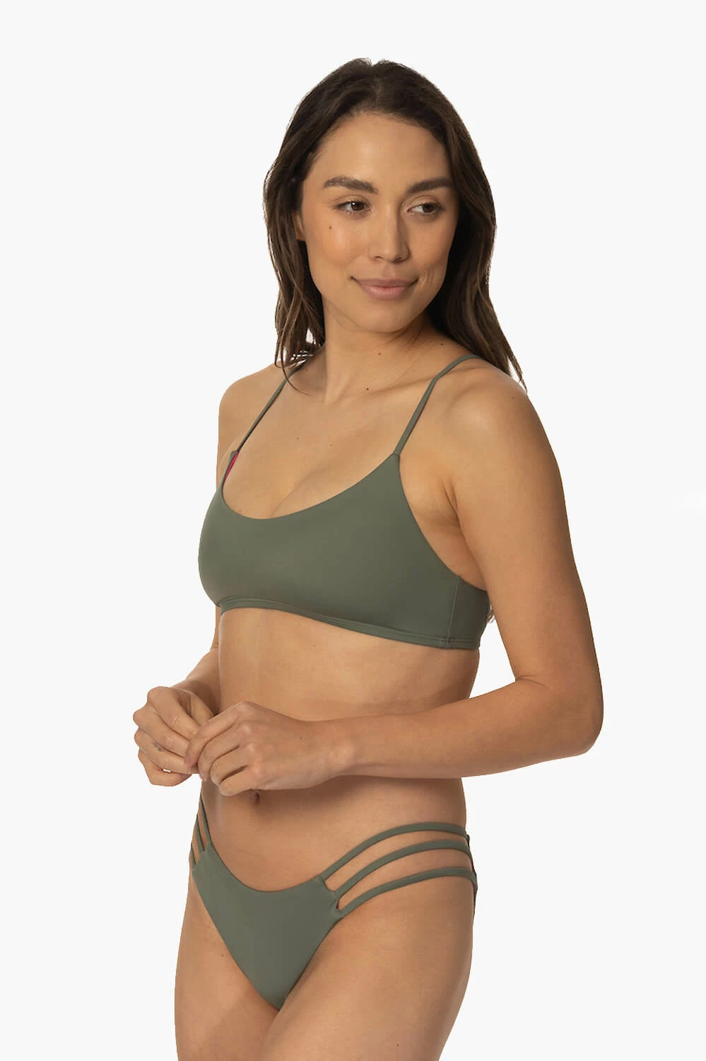 Cloud Break Bikini Bottom - Eucalyptus 4 Cloud Break Bikini Bottom - Eucalyptus - Image 2