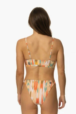 Darya Bikini Bottom - Zuma -JOLYN Sales Swim Bottoms Darya Prints Zuma Back MichelleMason JSD2.23 030723