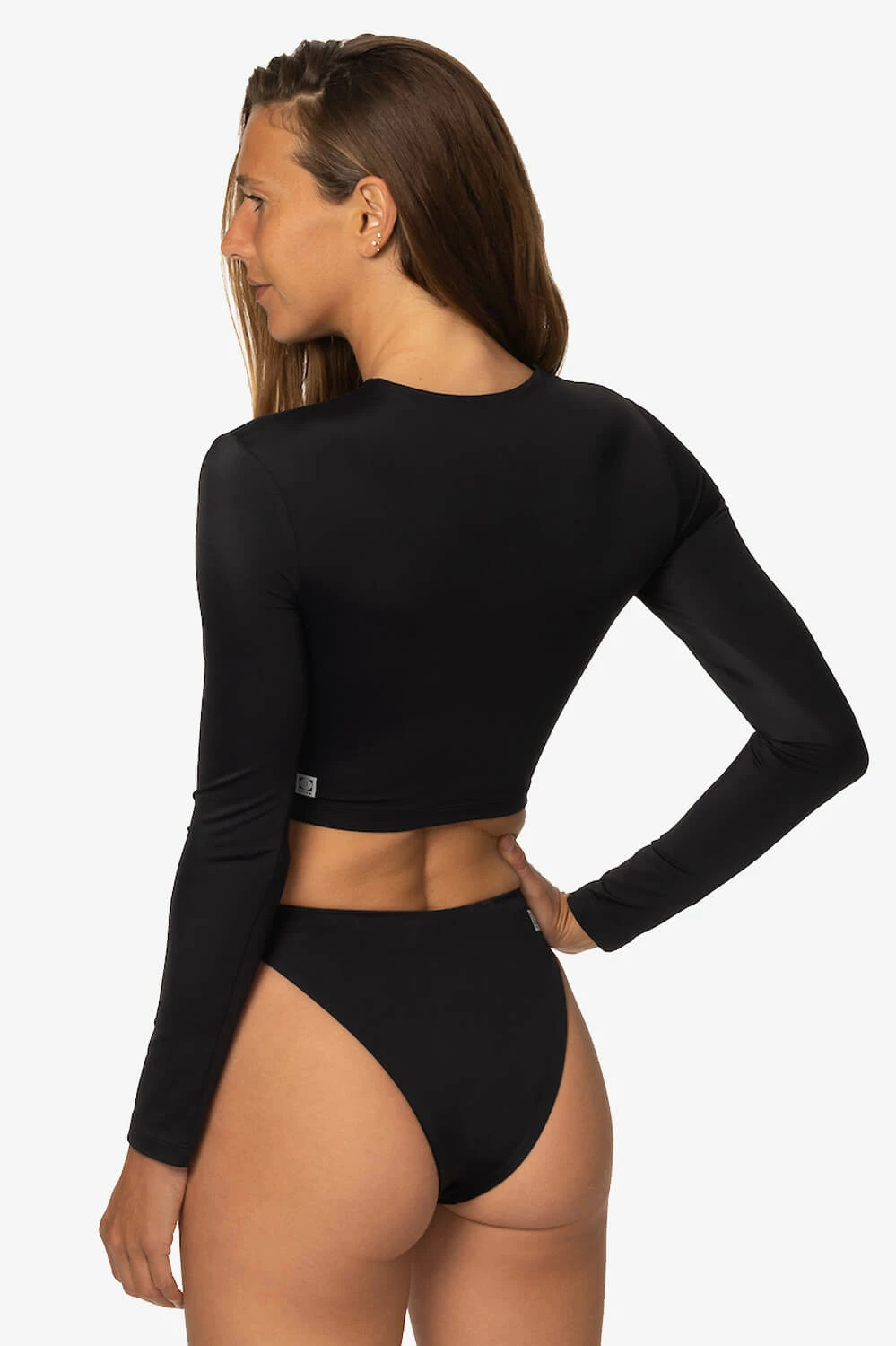 Haliewa Bikini Bottom - Black 6 Haliewa Bikini Bottom - Black - Image 4