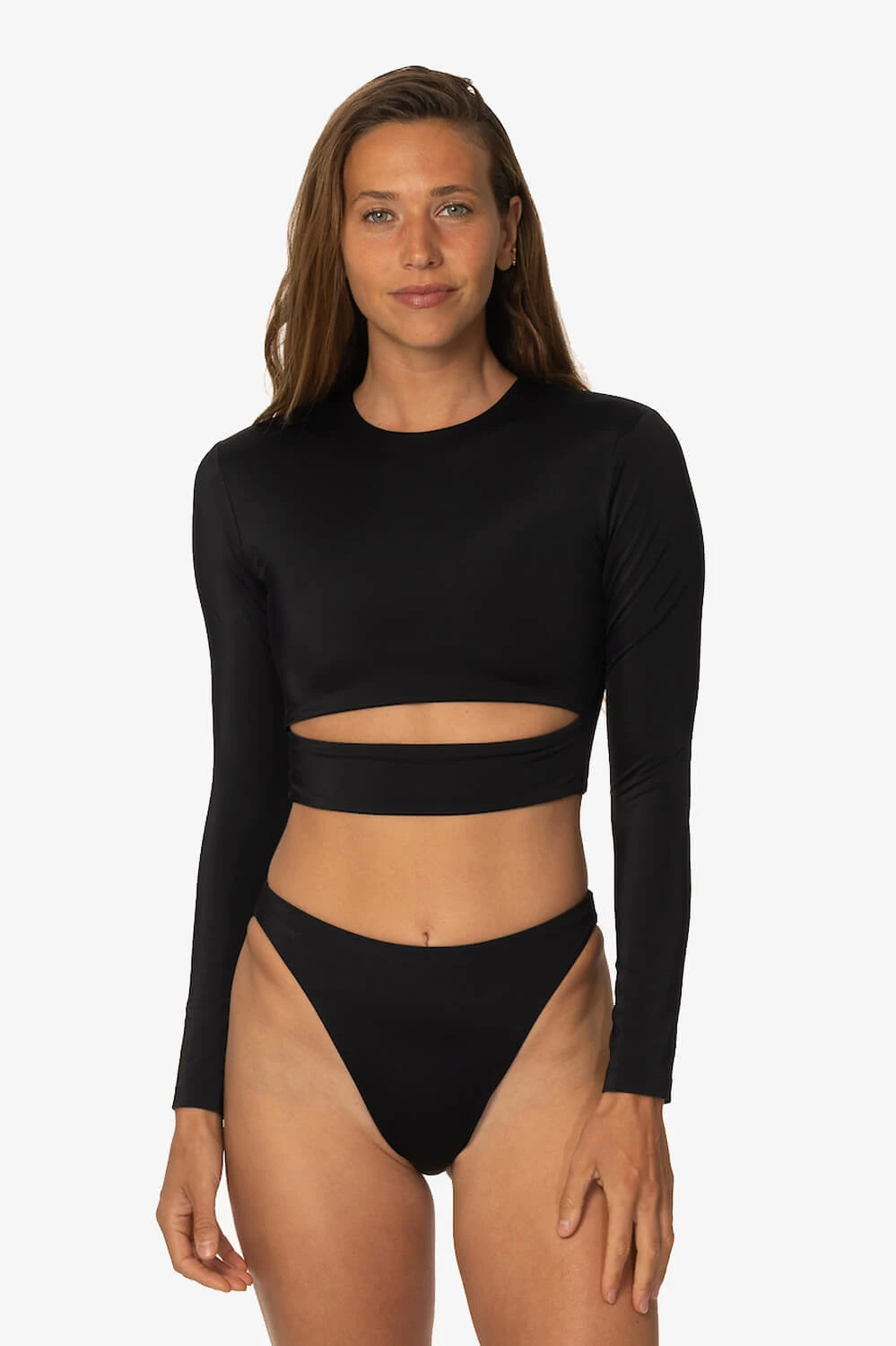 Haliewa Bikini Bottom - Black 4 Haliewa Bikini Bottom - Black - Image 2
