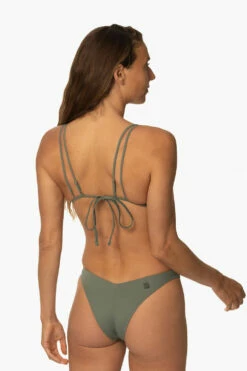 Hossegor Bikini Bottom - Eucalyptus -JOLYN Sales Swim Bottoms Hossegor Solid Eucalyptus BackSide TiaSurf MiskaSykora 021023