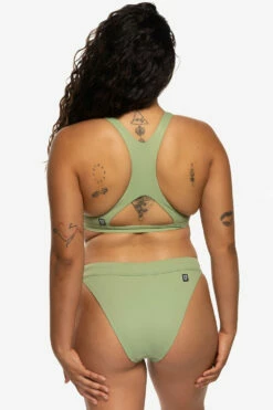 Isabel Bikini Bottom - Aspen -JOLYN Sales Swim Bottoms Isabel Solid Back Aspen JSD1 Maya 031722