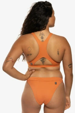 Isabel Bikini Bottom - Sahara -JOLYN Sales Swim Bottoms Isabel Solid Back Sahara JSD1 Maya 031722