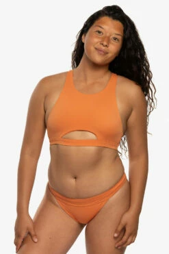 Isabel Bikini Bottom - Sahara -JOLYN Sales Swim Bottoms Isabel Solid Front Sahara JSD1 Maya 031722