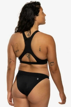 Isabel Bikini Bottom - Black -JOLYN Sales Swim Bottoms Isabel Solid Side Black BLK JSD1 Maya 031722 54f6ff6f 8109 4c7f 9c96 b3d7e2791e75