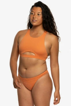 Isabel Bikini Bottom - Sahara -JOLYN Sales Swim Bottoms Isabel Solid Side Sahara JSD1 Maya 031722
