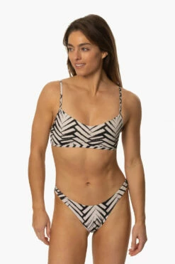 Kelia Bikini Bottom - Pacific -JOLYN Sales Swim Bottoms Kelia Prints Pacific Front MichelleMason JSD2.23 030723