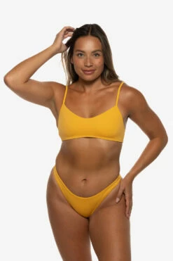 Kelia Bikini Bottom - Persimmon 11 Kelia Bikini Bottom - Persimmon -JOLYN Sales Swim Bottoms Kelia Solid Front Persimmon EKSD2 Kaylyn 050622