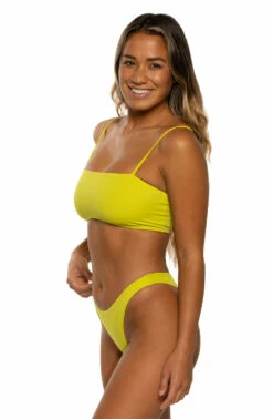 Kelia Bikini Bottom - Pear -JOLYN Sales Swim Bottoms Kelia Solid Side Pear EKSD1 Eryn 022122