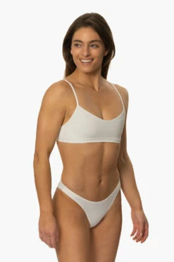 Kelia Bikini Bottom - White