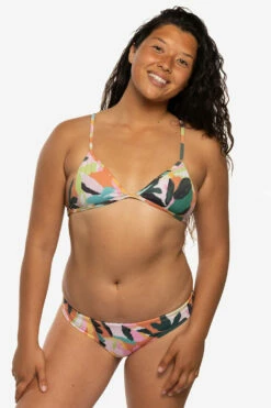 Koa Bikini Bottom - Wilds 14 Koa Bikini Bottom - Wilds -JOLYN Sales Swim Bottoms Koa Print Front Wilds JSD1 Maya 031722