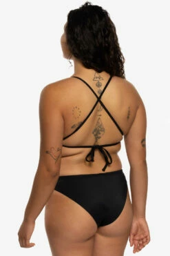 Koa Bikini Bottom - Black -JOLYN Sales Swim Bottoms Koa Solid Side Black BLKV JSD1 Maya 031722
