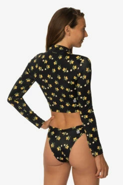 Lennox Bikini Bottom - Lemon Drop 9 Lennox Bikini Bottom - Lemon Drop -JOLYN Sales Swim Bottoms Lennox Print Lemon Drop LEMONDROP Back Side TiaSurf MiskaSykora 021023