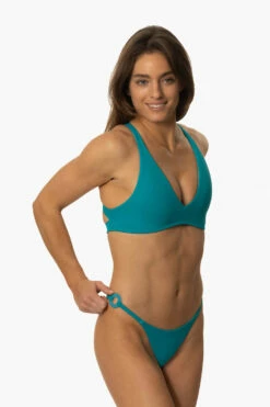 Luisa Bikini Bottom - Encinitas -JOLYN Sales Swim Bottoms Luisa Solids Encinitas FrontSide MichelleMason JSD2.23 030723