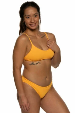 Midl Bikini Bottom - Mango -JOLYN Sales Swim Bottoms Midl Solid Front Mango MAN Naomi 120921