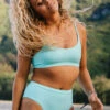 Natia Bikini Bottom - Aqua