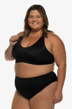 Natia Bikini Bottom - Black -JOLYN Sales Swim Bottoms Natia Solid Black Side Carly 060922