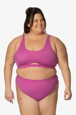 Nora Bikini Bottom - Leucadia -JOLYN Sales Swim Bottoms Nora Solids Leucadia Front CarlyCompton JSD2.23 021023