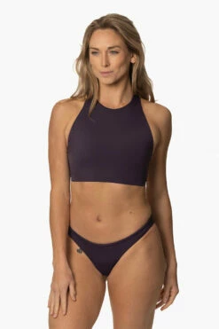 Playa Bikini Bottom - Agate 13 Playa Bikini Bottom - Agate -JOLYN Sales Swim Bottoms Playa Solid Agate Front CourtneySurf ChristinaQuakernik 021123