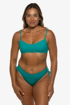 Tia Bikini Bottom - Coast -JOLYN Sales Swim Bottoms Tia Solid Front Coast EKSD2 Kaylyn 050622