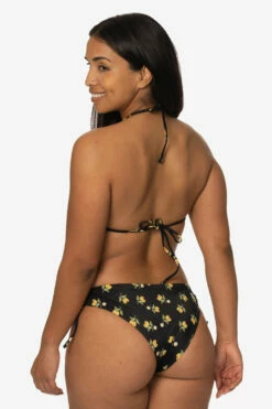 Trestles Bikini Bottom - Lemon Drop -JOLYN Sales Swim Bottoms Trestles Print Lemon Drop LEMONDROP Back Side TiaSurf KianiSouza 020923