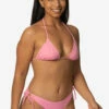 Trestles Bikini Bottom - Dazzle -JOLYN Sales Swim Bottoms Trestles Solid Dazzel Front Side TiaSurf KianiSouza 020923