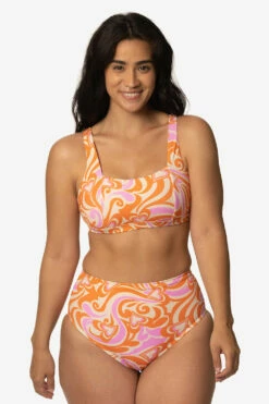 Venus Bikini Bottom - Darlin -JOLYN Sales Swim Bottoms Venus Prints Darlin Front Destiny CSGD1 041123