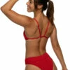Zoe Bikini Bottom - Red 2 Zoe Bikini Bottom - Red -JOLYN Sales Swim Bottoms Zoe Solid Side Red Angie 061821