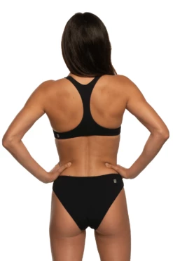 Koa Bikini Bottom -JOLYN Sales Swim Bottomss Koa Solid Back Black Laura 042321