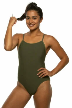 Devon Swim Onesie - Army -JOLYN Sales Swim Onesie Devon Side Army ARMY 112020 772faba8 9a95 40fd 9665 f36a313b34d9