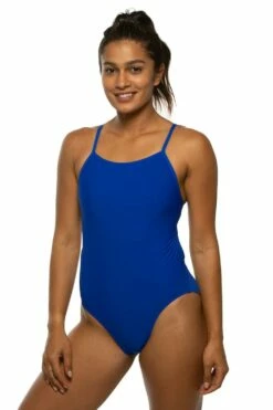 Devon Swim Onesie - Blueberry 17 Devon Swim Onesie - Blueberry -JOLYN Sales Swim Onesie Devon Side Blueberry BB 112020 8d5e503c d78f 4a59 8611 e32299b73856