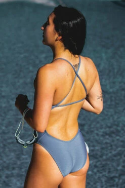 Brandon 2 Swim Onesie - Shadow