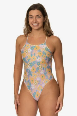 Brandon 2 Swim Onesie - Buttercup