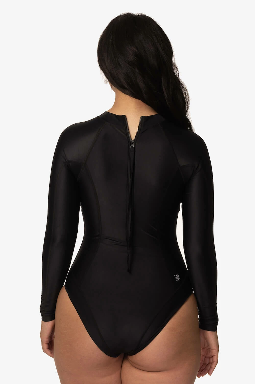 Elizabeth Zip-Up Surf Suit - Black 6 Elizabeth Zip-Up Surf Suit - Black - Image 4