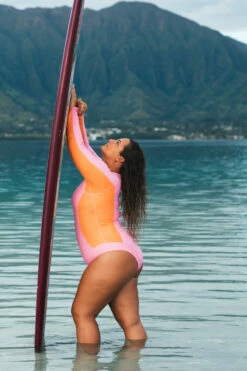 Elizabeth Zip-Up Surf Suit - Zion & Volcano 14 Elizabeth Zip-Up Surf Suit - Zion & Volcano -JOLYN Sales Swim Onesies Elizabeth Solids Zion Volcano Side Elizabeth CSGD1