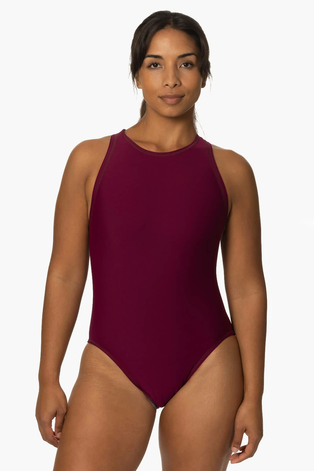 Fairlie Water Polo Suit - Cabernet 3 Fairlie Water Polo Suit - Cabernet