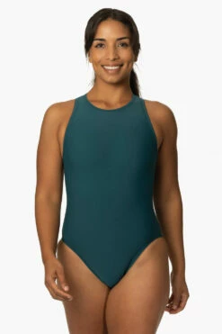 Fairlie Water Polo Suit - Peacock