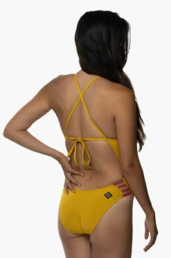 Gavin Swim Onesie - Mustard Contrast 15 Gavin Swim Onesie - Mustard Contrast -JOLYN Sales Swim Onesies Gavin Contrast MUSTMULTI Side2 Brenna 081722