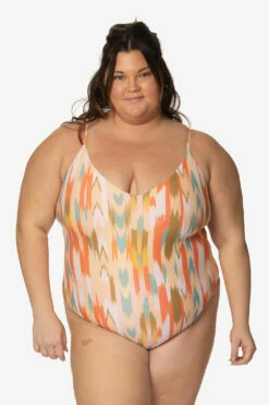 Juana Surf One Piece - Zuma -JOLYN Sales Swim Onesies Juana Prints Zuma Front CarlyCompton JSD2.23 021023