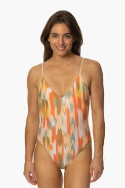 Juana Surf One Piece - Zuma -JOLYN Sales Swim Onesies Juana Prints Zuma Front MichelleMason JSD2.23 030723