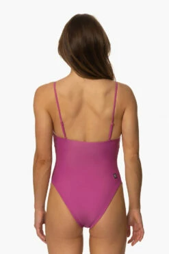 Juana Surf One Piece - Leucadia -JOLYN Sales Swim Onesies Juana Solids Leucadia Back MichelleMason JSD2.23 030723