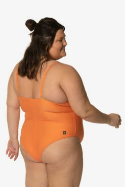 Juana Surf One Piece - Redondo -JOLYN Sales Swim Onesies Juana Solids Redondo Back Side CarlyCompton JSD2.23 021023