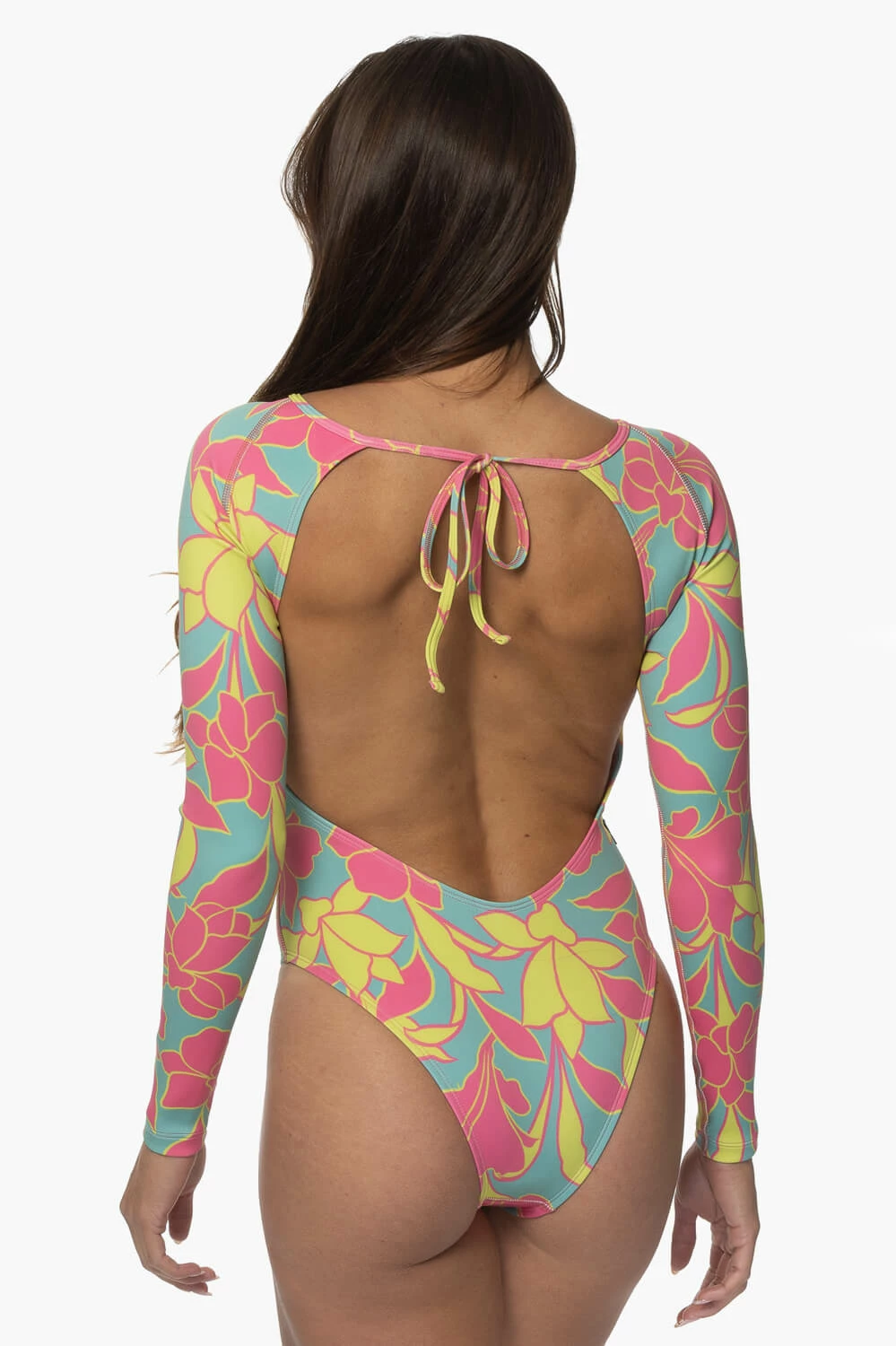 Lennon Long Sleeve Surf One Piece - Treasure Island 5 Lennon Long Sleeve Surf One Piece - Treasure Island - Image 3