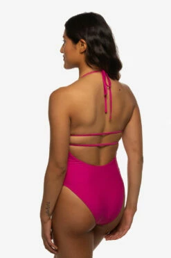 Lucia Surf One Piece - Jazzy -JOLYN Sales Swim Onesies Lucia Solid Jazzy Side Liz 052422