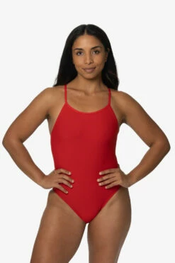 Marin Swim Onesie - Red