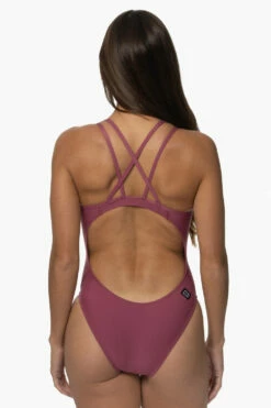Murray Swim Onesie - Plum
