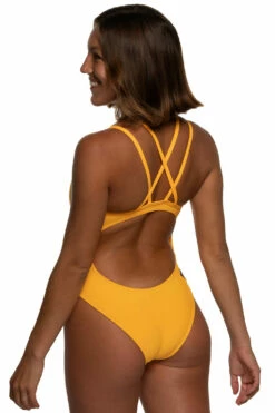 Murray Swim Onesie - Mango
