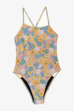 Nico 3 Swim Onesie - Buttercup 13 Nico 3 Swim Onesie - Buttercup -JOLYN Sales Swim Onesies Nico 3 Solids Buttercup Flatlay Front LaurenMcKenna 030923